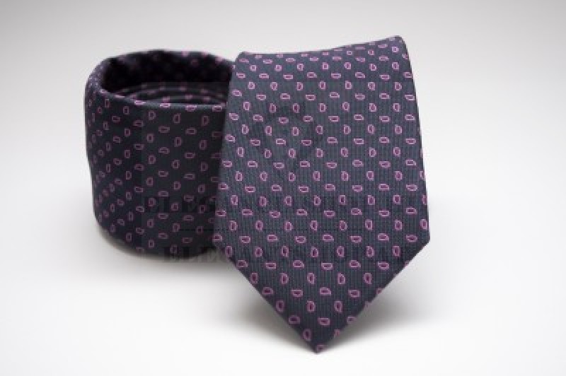    Prémium nyakkendő - Lila mintás