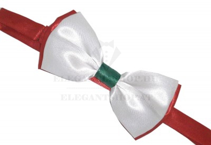 Zsorzsett szatén csokornyakkendő - Tricolor II. Csokornyakkendő Zsorzsett szatén csokornyakkendő - Tricolor II. Csokornyakkendő