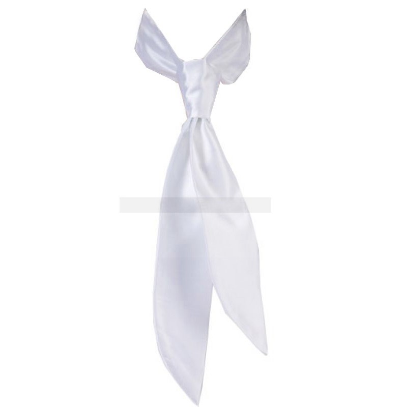 Zsorzsett női nyakkendő - Fehér