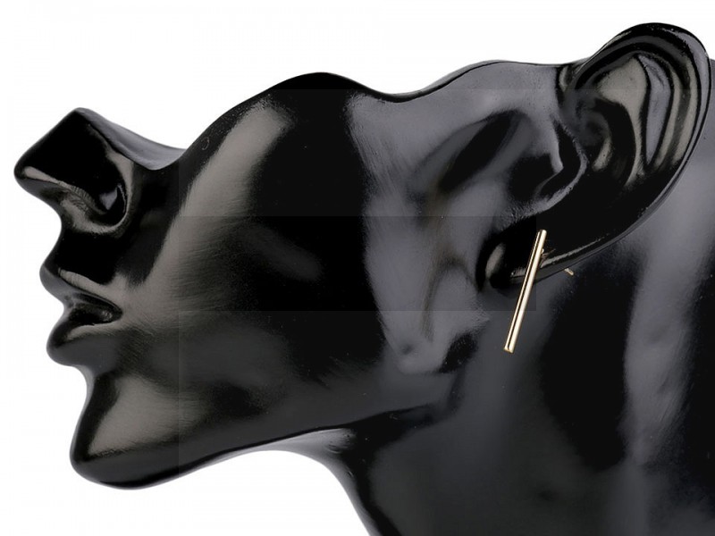 Pálcika fülbevaló rozsdamentes acélból Ékszer, hajdísz Pálcika fülbevaló rozsdamentes acélból Ékszer, hajdísz