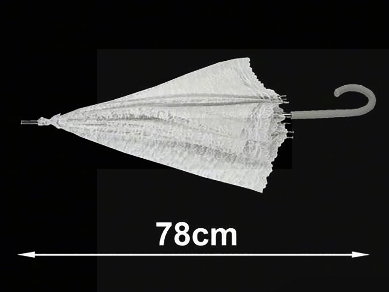 Csipke menyasszony esernyő 