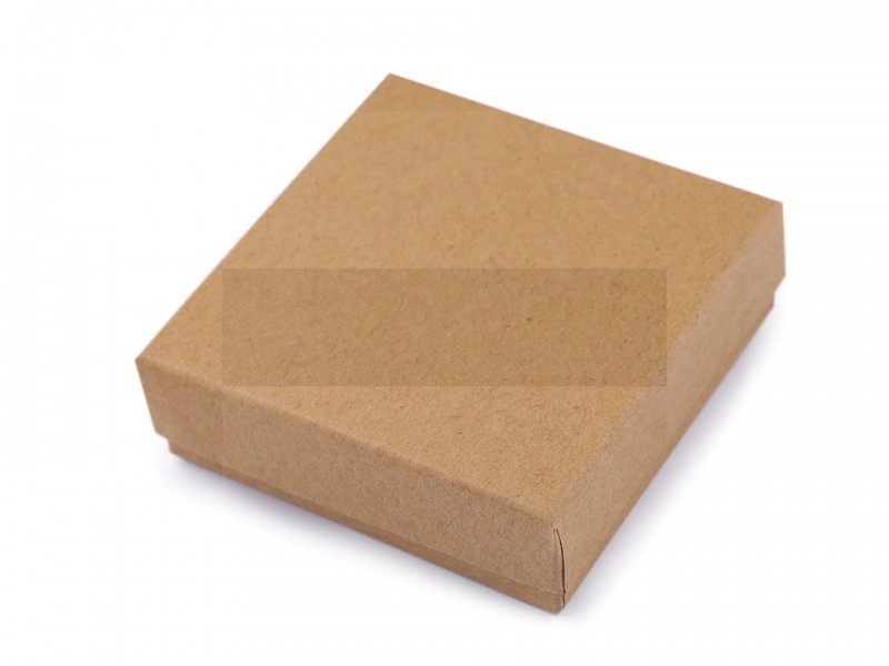 Ékszeres doboz természetes 9x9 cm