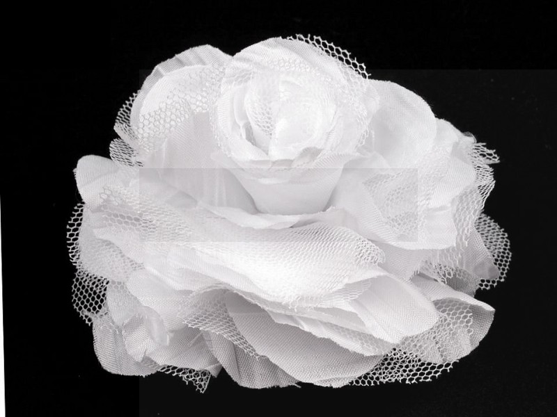 Rózsa kitűző - Fehér Rózsa kitűző - Fehér