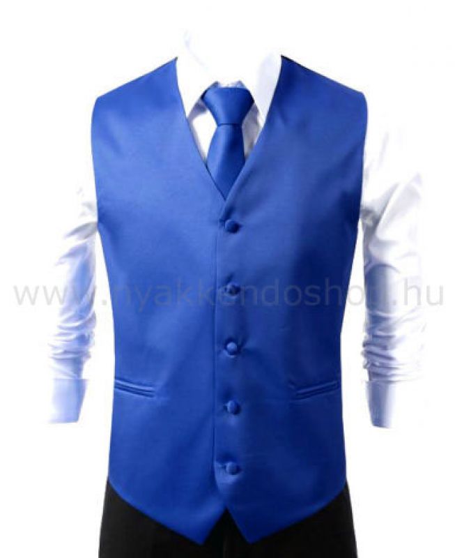 Alkalmi mellényszett - Királykék Alkalmi mellényszett - Királykék