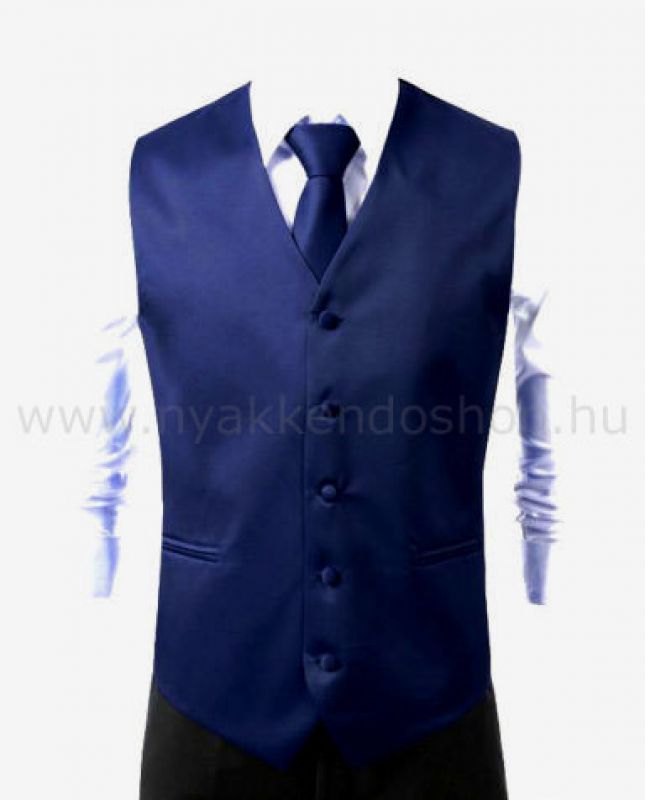 Alkalmi mellényszett - Sötétkék Alkalmi mellényszett - Sötétkék