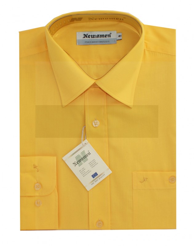 Newsmen h.u normál ing - Sárga Akciós ing