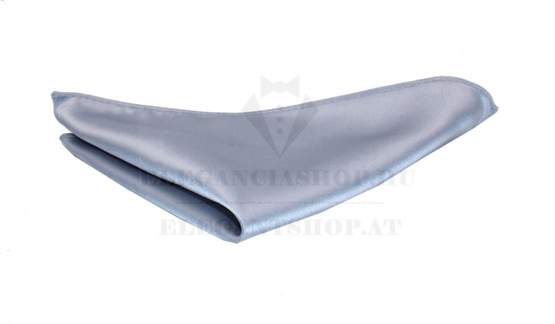 NM szatén díszzsebkendő - Ezüst            NM szatén díszzsebkendő - Ezüst