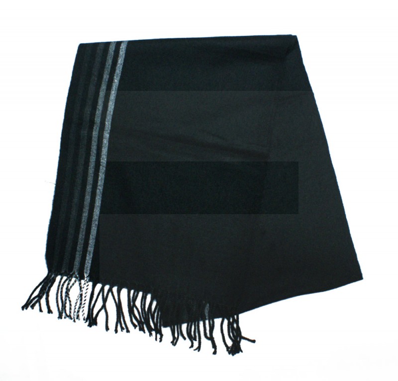 NM férfi téli sál - Fekete csíkos Férfi kesztyű, sál NM férfi téli sál - Fekete csíkos Férfi kesztyű, sál