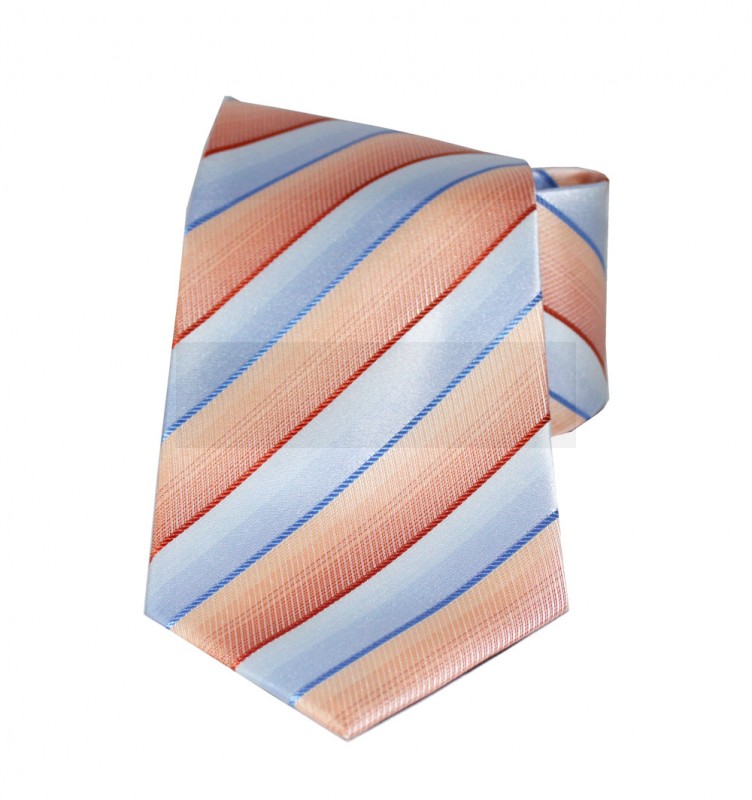                       NM classic nyakkendő - Lazac-kék csíkos