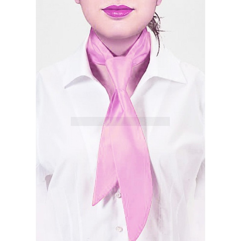 Zsorzsett női nyakkendő - Rózsaszín