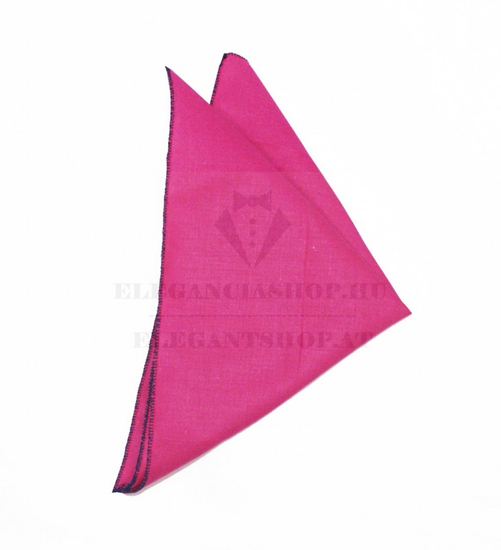 100 % pamut díszzsebkendő - Pink-kék 100 % pamut díszzsebkendő - Pink-kék