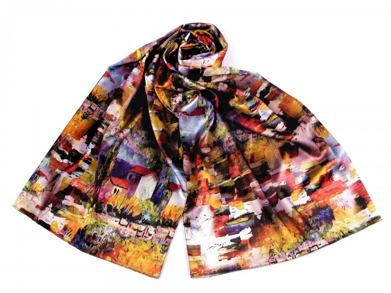 Szatén női sál Női divatkendő és sál