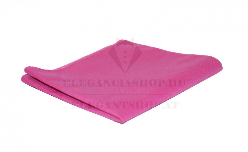 100 % pamut díszzsebkendő - Pink 100 % pamut díszzsebkendő - Pink