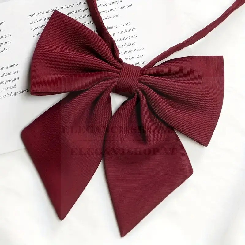 Női csokornyakkendő - Bordó
