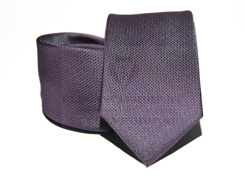    Prémium nyakkendő - Szürkésbordó