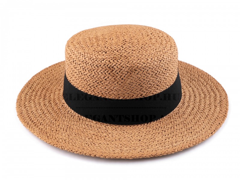      Nyári női kalap - Barna Női kalap, sapka