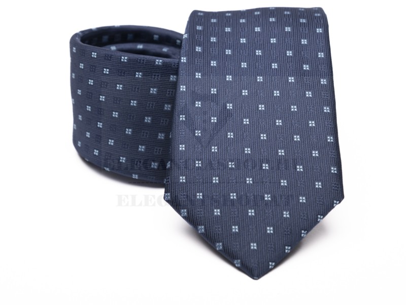    Prémium nyakkendő -  Sötétkék mintás Aprómintás nyakkendő