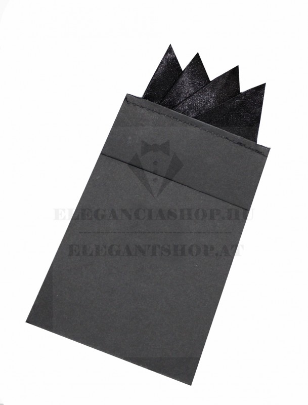 Díszzsebkendő - Fekete Díszzsebkendő - Fekete