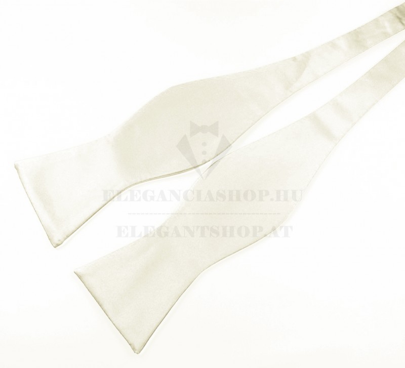    NM szatén köthető csokornyakkendő - Ecru