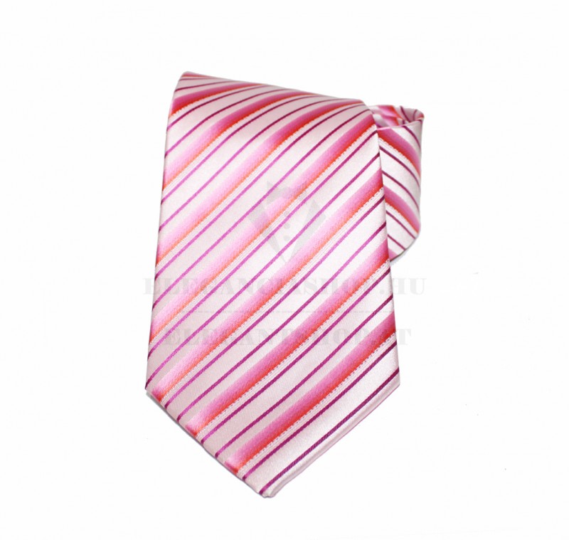                       NM classic nyakkendő - Rózsaszín csíkos