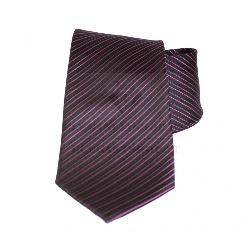                       NM classic nyakkendő - Sötétlila csíkos