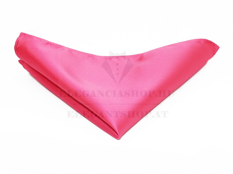            NM szatén díszzsebkendő - Pink