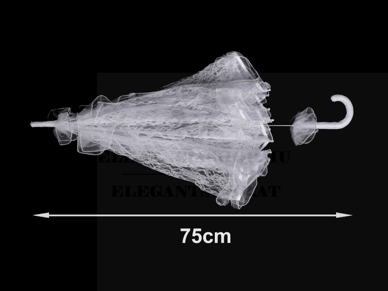 Esküvői mennyasszony csipke ernyő