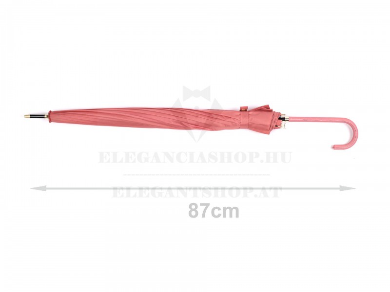 Női kilövőesernyő ecobőr fogantyúval