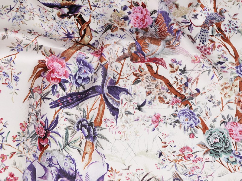 Női szatén kendő - 70x70 cm