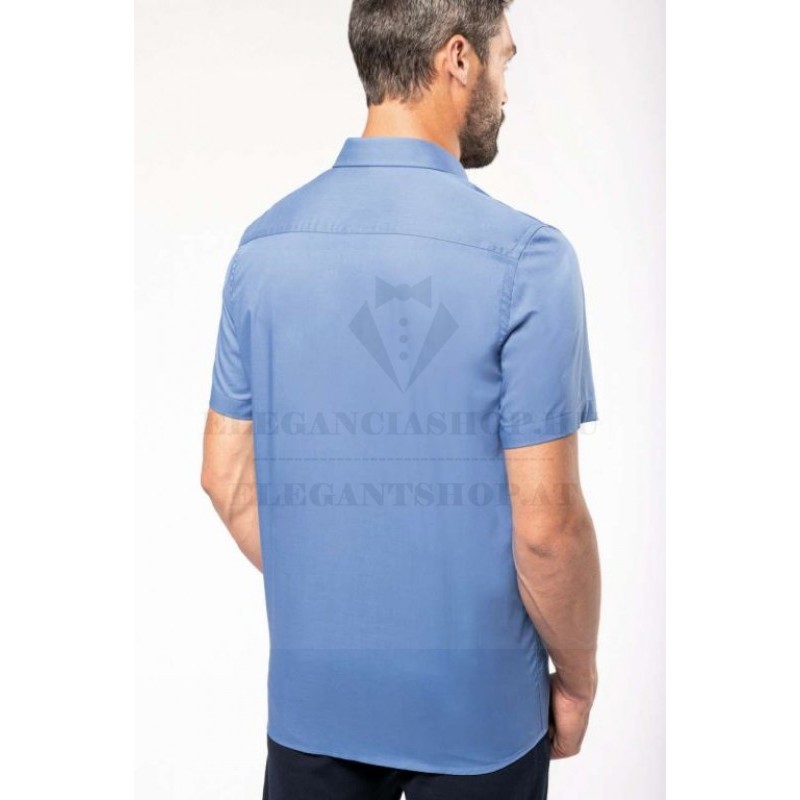 ACE férfi r.u comfort fitt ing - Égszínkék Rövidujjú ing