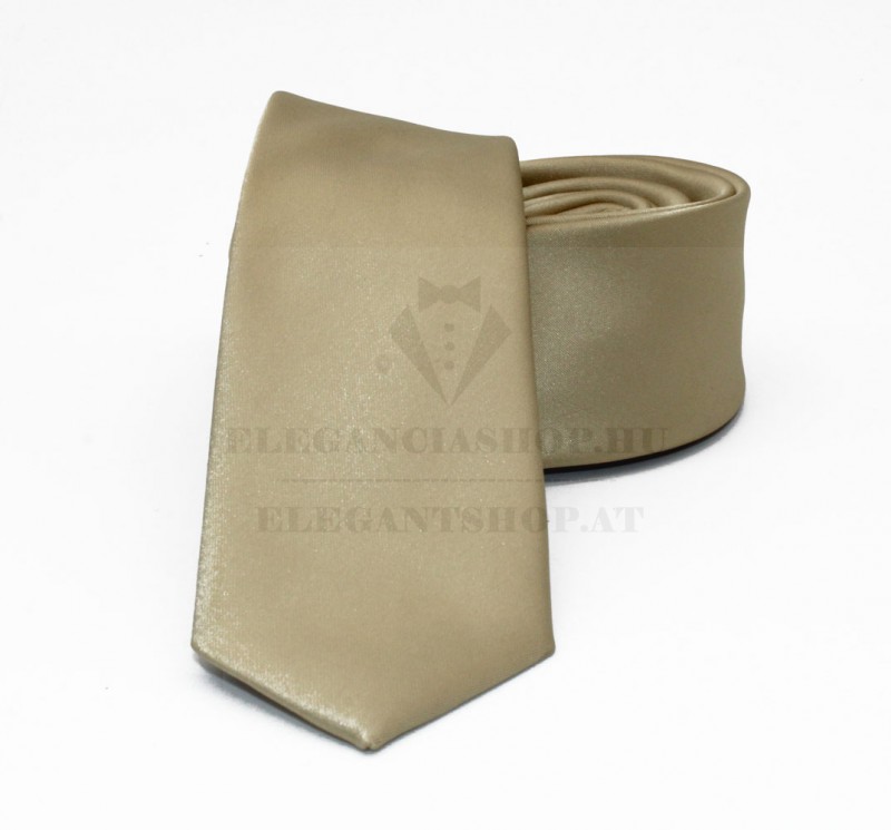 NM slim szatén nyakkendő - Arany NM slim szatén nyakkendő - Arany