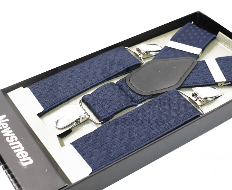 Férfi nadrágtartó - Kék mintás Férfi nadrágtartó - Kék mintás