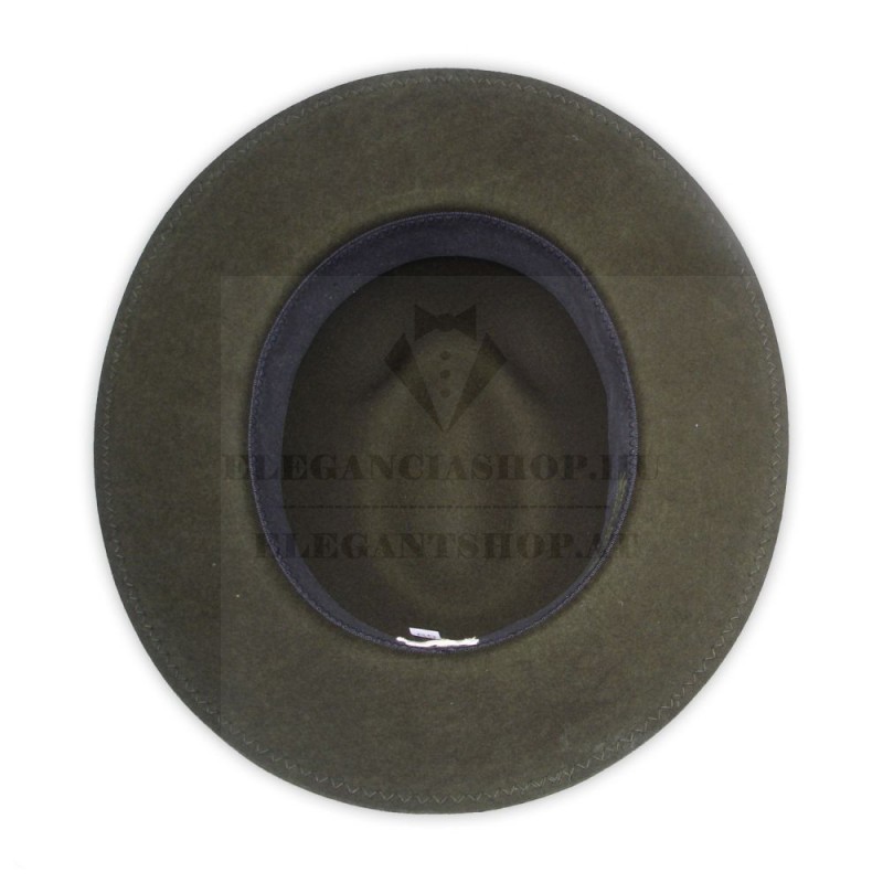    Gyapjú zsinóros nagy szélű vadász kalap