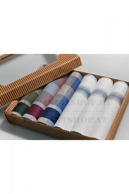      Ajándék zsebkendő szett - 6 db/csomag