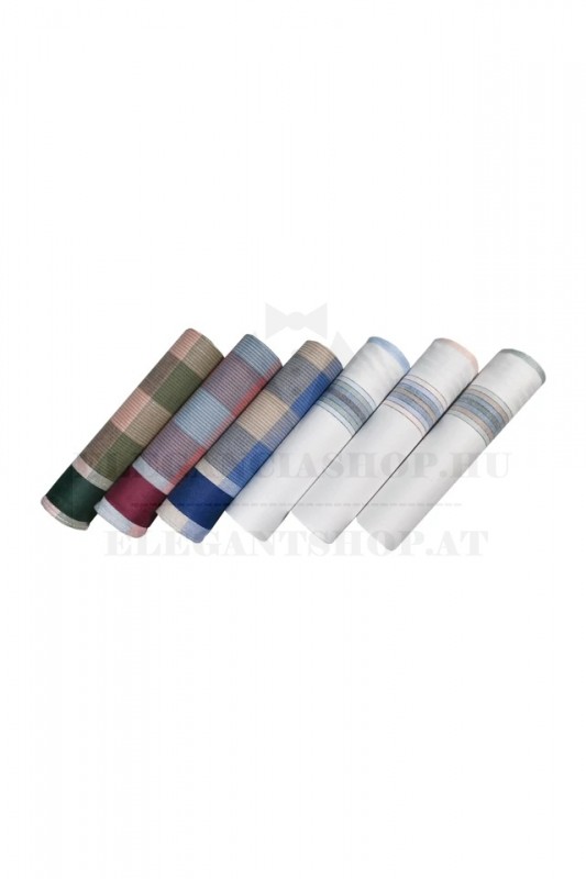      Ajándék zsebkendő szett - 6 db/csomag