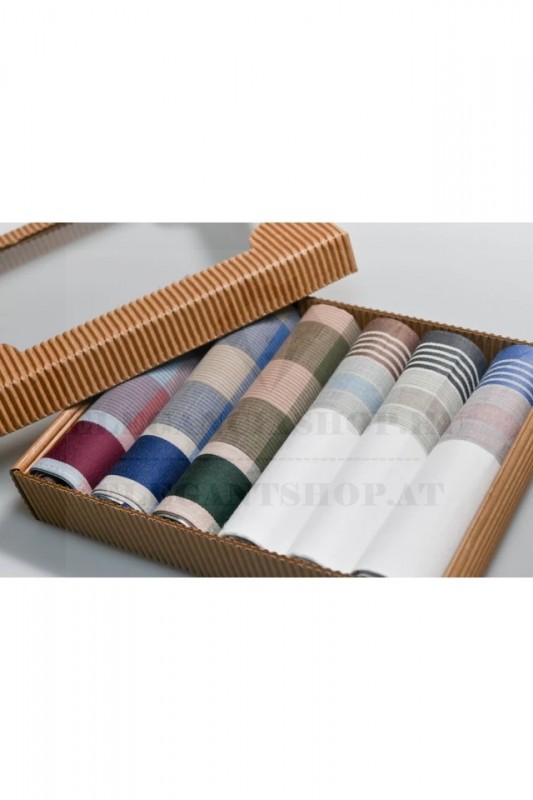      Ajándék zsebkendő szett - 6 db/csomag