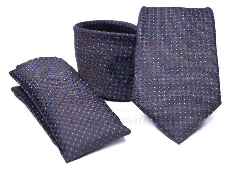    Prémium nyakkendő szett - Fekete aprómintás Aprómintás nyakkendő