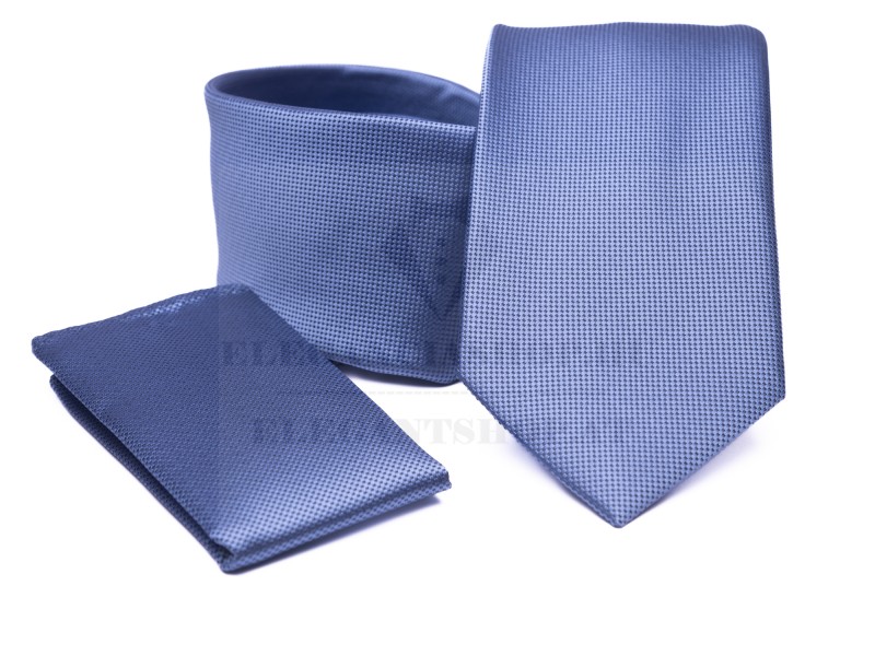    Prémium nyakkendő szett - Világoskék Egyszínű nyakkendő