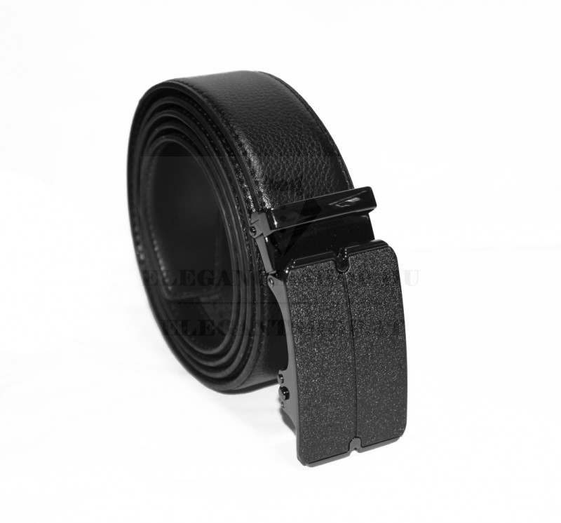                    Tycoon férfi bőr öv - Fekete