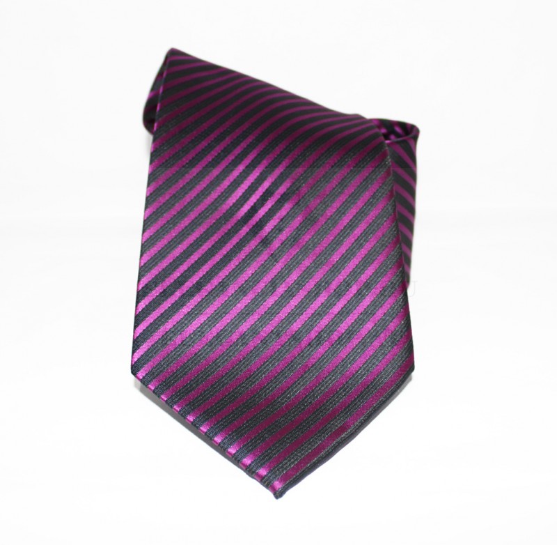                       NM classic nyakkendő - Sötétlila csíkos