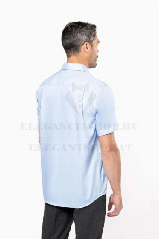 Comfort fit vasaláskönnyitett pamut ffi ing Egyszínű ing