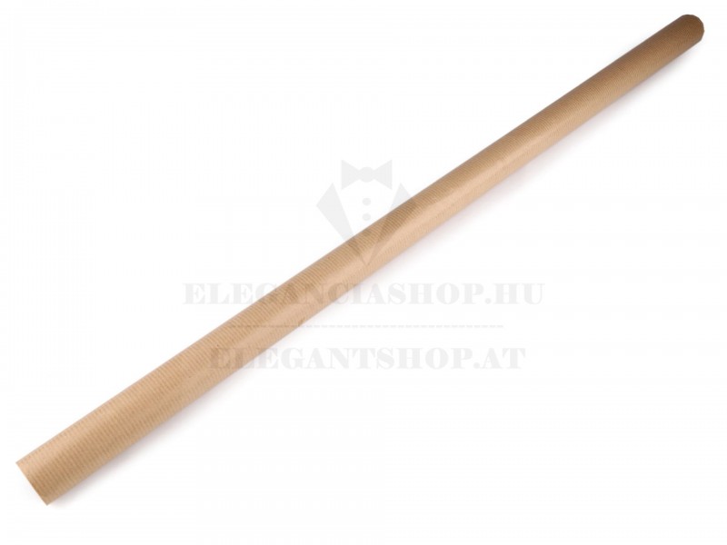     Natúr fényes csomagoló papír - 0,80 x 2 m Ajándék csomagolás