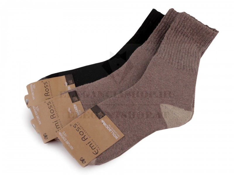 Unisex téli zokni Emi Ross - 3 pár Férfi zokni, fehérnemű