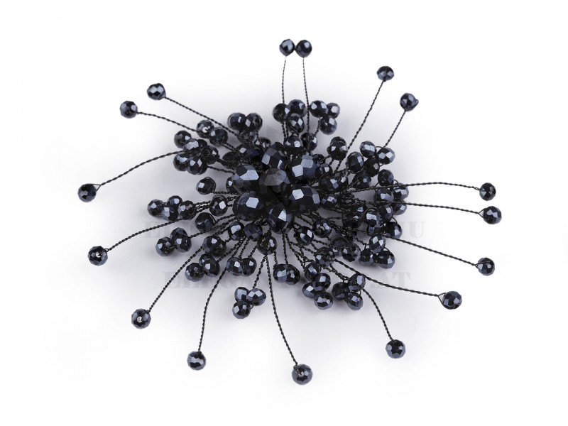 Bross csiszolt kövekkel kitűző Kitűzők, Brossok