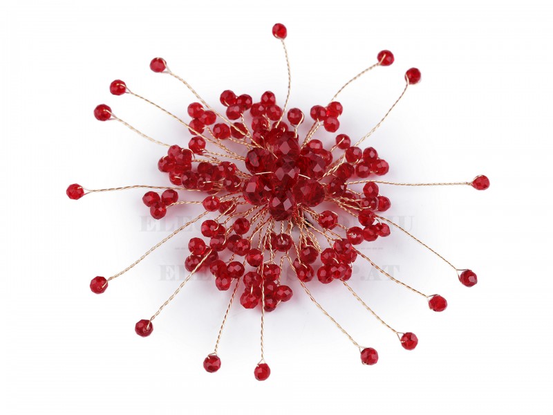 Bross csiszolt kövekkel kitűző Kitűzők, Brossok