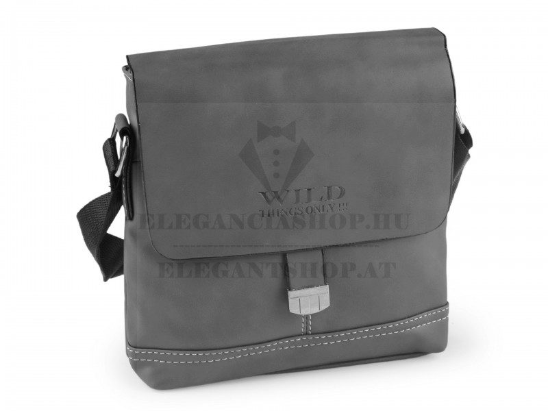                                    Crossbody oldaltáska - 20x21 cm Férfi táska, pénztárca