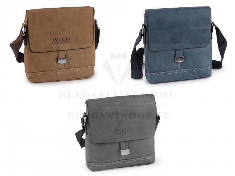                                     Crossbody oldaltáska - 20x21 cm Férfi táska, pénztárca