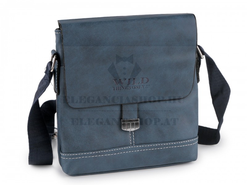                                     Crossbody oldaltáska - 20x21 cm Férfi táska, pénztárca