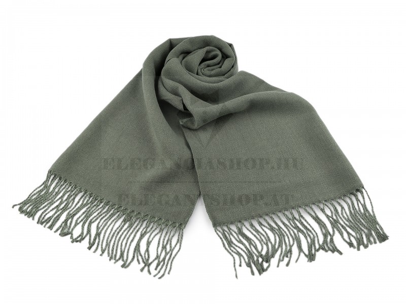 Téli sál rojtokkal Női divatkendő és sál Téli sál rojtokkal Női divatkendő és sál