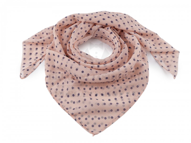 Pöttyös kendő - 85x90 cm   Pöttyös kendő - 85x90 cm